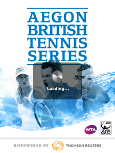 AEGON British Tennis App