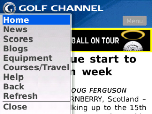 Golf Channel Mobile