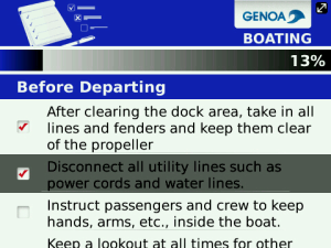 Boating Checklist