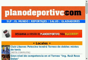 Plano Deportivo