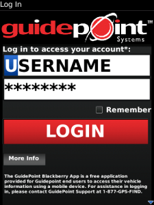 Guidepoint Vehicle Locator