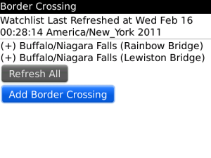 Border Crossing