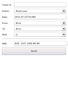 SA SMS Booking