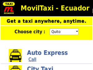 Moviltaxi Ecuador