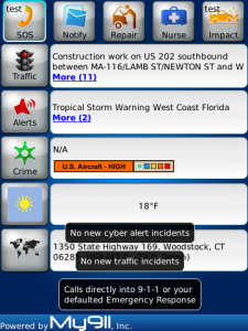 My911 Impact Detection +NurseLine