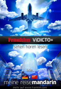 Deutsch-Chinesisch Visuelles Wörterbuch von Franklin ViDICTO+ Meine Reise Chinesisch Mandarin