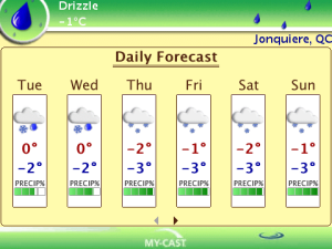 My-Cast Weather for Canada