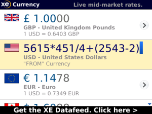 XE Currency