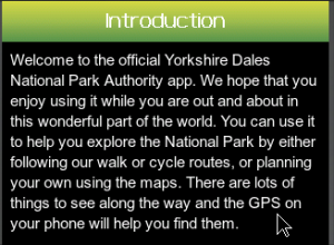 Yorkshire Dales National Park official app