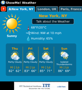 ShowMe! Weather 2.0 with Chat FREE