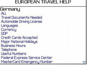 EU Travel Help Essential and Emergency Help