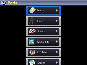 Paris Metro for BlackBerry-OS 7