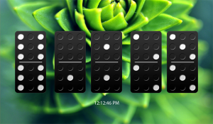 Domino Clock for BlackBerry PlayBook