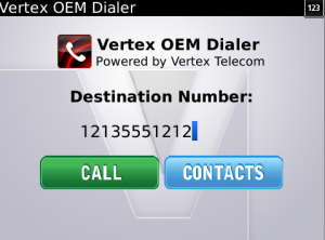 Vertex OEM Dialer