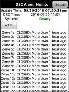 DSC Alarm Monitor