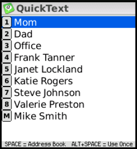 QuickText