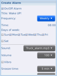 Adorno MultiAlarm Pro 25 ringtones