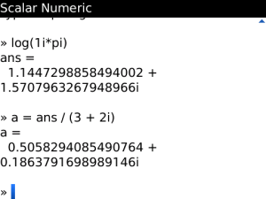 Scalar Numeric