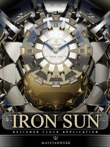 IRONSUN Designer Desktop Clock