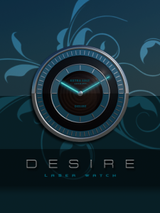 Laser desktop watch DESIRE