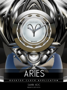 ARIES desktop Clock