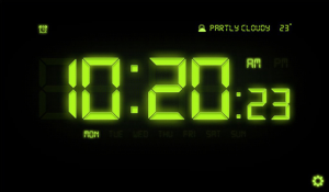 Antair Nightstand - Alarm Clock