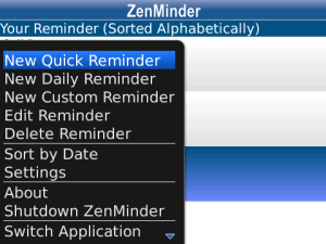 ZenMinder 2 - Alarm Clock and Reminder