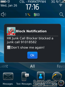 Hong Kong Junk Call Blocker