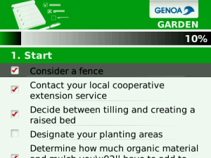 Gardening Checklist