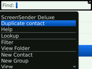 add2contact - Duplicate