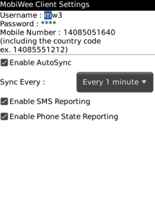 MobiWee Client BETA
