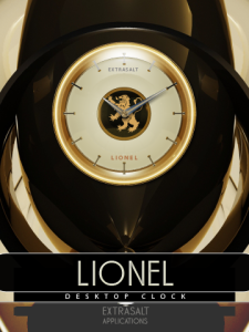 LIONEL desktop Clock