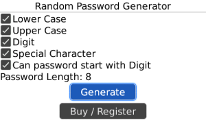 Random Password Generator