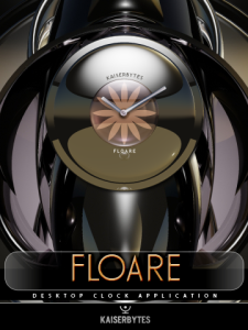 FLOARE desktop Clock