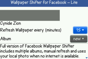 Wallpaper Shifter for Facebook - Lite