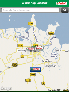 Castrol Motorist App