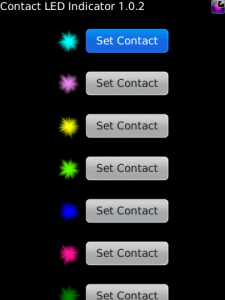 Contact LED Indicator - Color Coded LED Indications for Calls