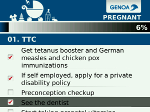 Pregnancy Checklist