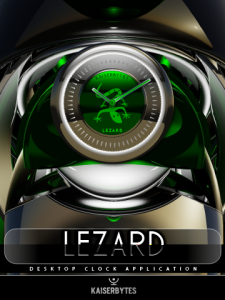 LEZARD desktop Clock