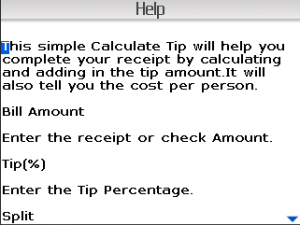 CalculateTip