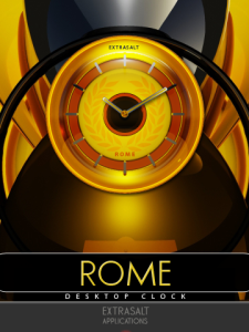 ROME desktop Clock