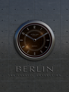 Awesome desktop clock Berlin