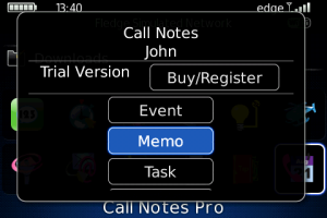 Call Notes