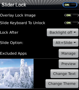 Slider Lock Free - Slide To Unlock Snowfall Edition