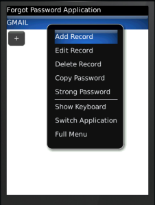 Forgot Password App