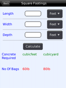 Concrete Calculator