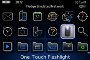 One Touch Flashlight - Uses Camera Light