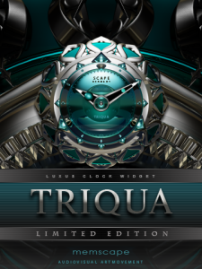 Limited Edition TRIQUA Luxus Desktop Clock