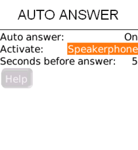 Auto Answer