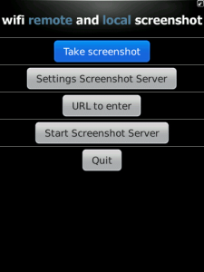 WIFI Remote and Local Screenshot